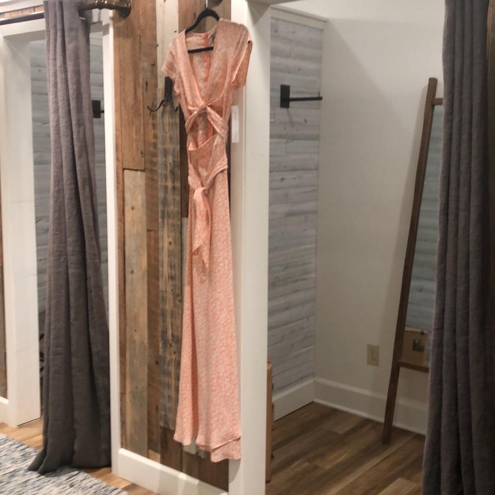 All Wrapped Maxi Dress by Flynn Skye